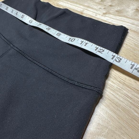 Lululemon Wunder Under Hi-Rise Tight Full-On Luon 28" Black Women's Size 6 GUC - Picture 9 of 11